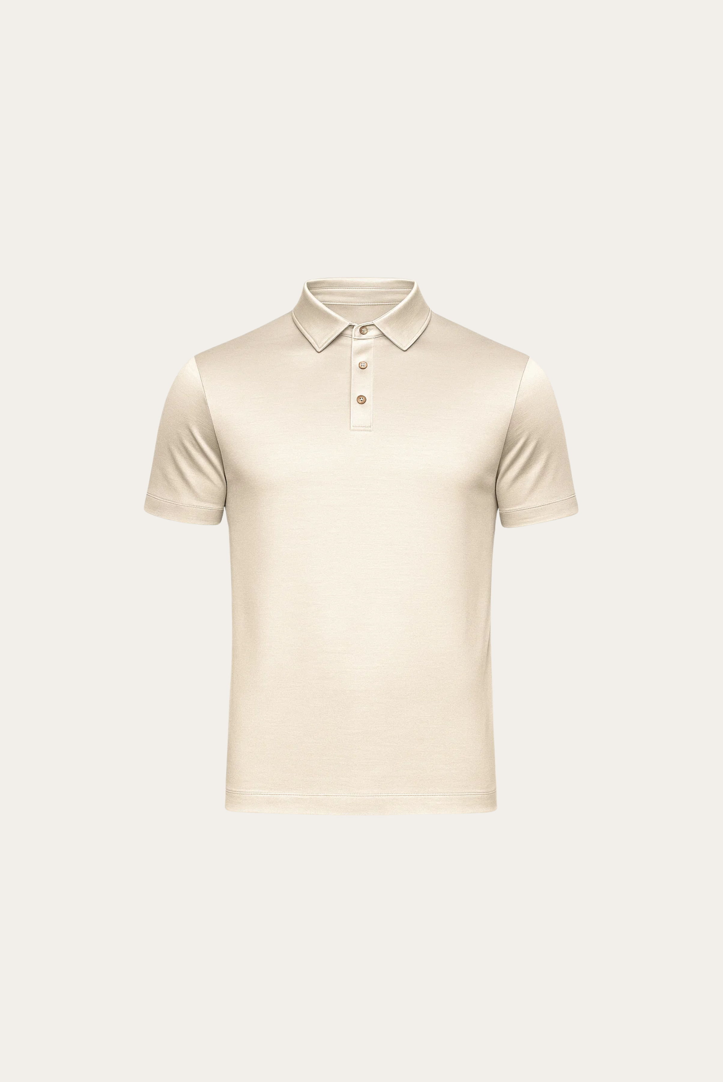 Imperial - Crème Basic Old Money Polo
