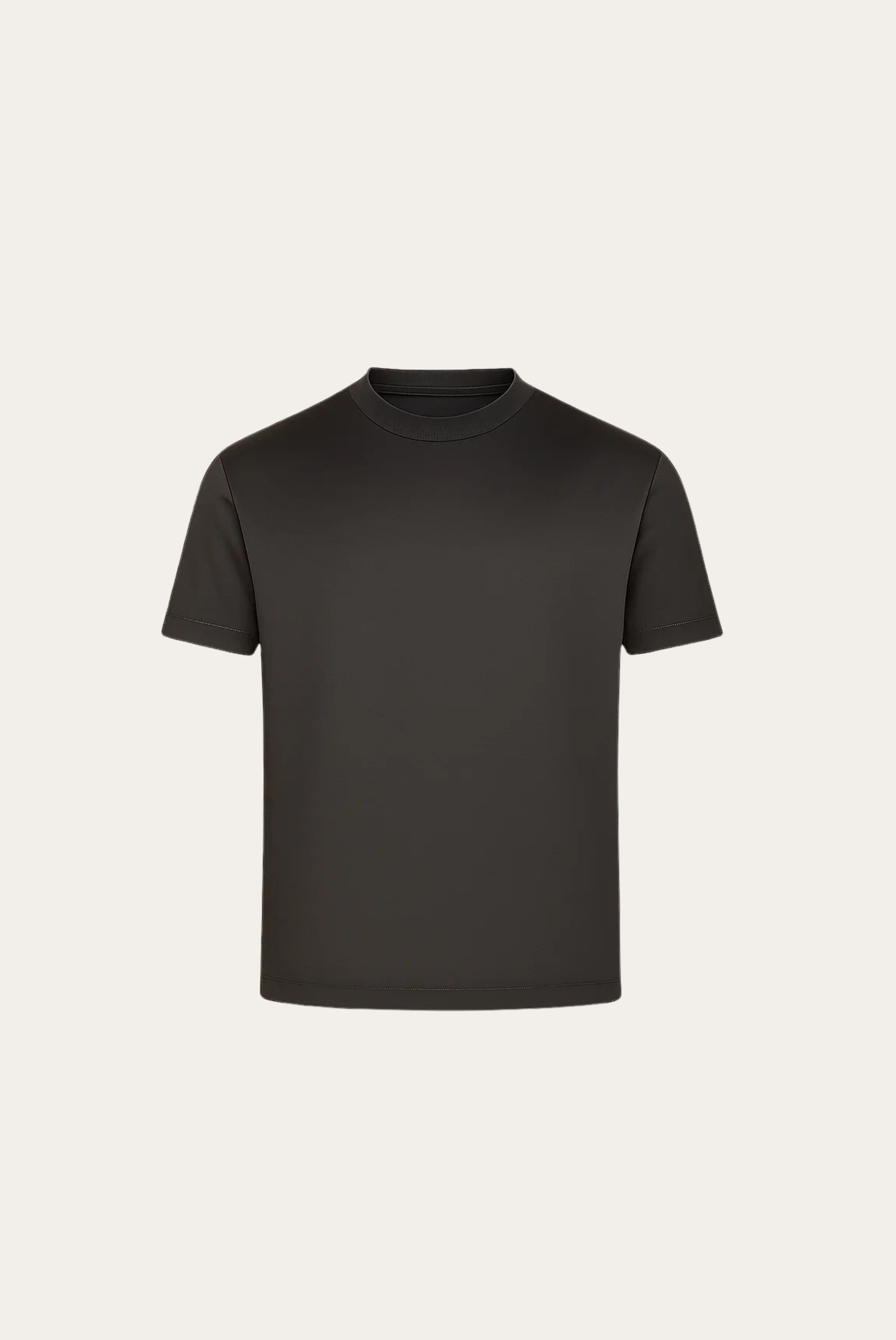 Sartoria Montari – Grijs Old Money Basic T-shirt