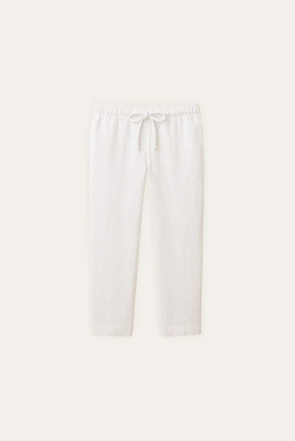 Sartoria Montari – Witte linnen pantalon